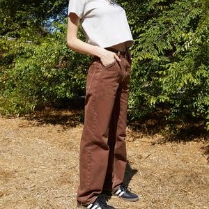 John Galt Brown Carpenter Pants - PacSun Size Small